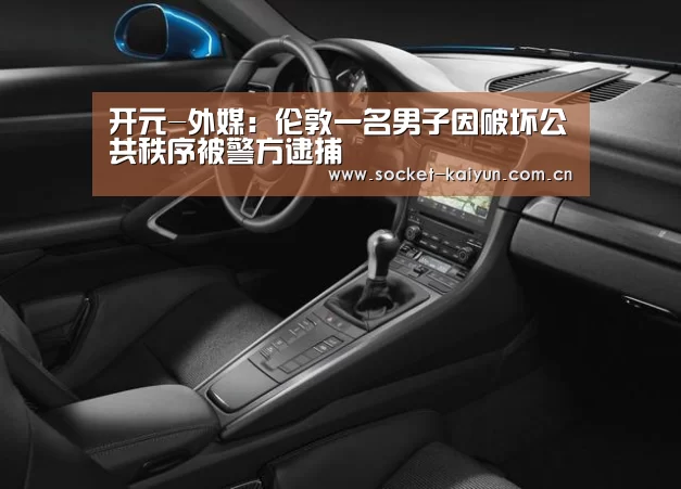 开元-外媒:伦敦一名男子因破坏公共秩序被警方逮捕(图3) 开元